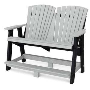 Heritage Double High Adirondack Garden Bench