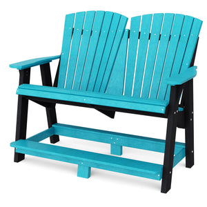 Heritage Double High Adirondack Garden Bench
