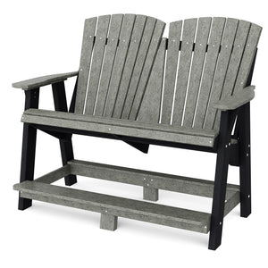 Heritage Double High Adirondack Garden Bench
