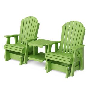 Heritage Double Rock-a-Tee Bench Garden Bench