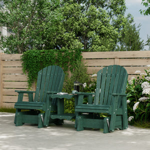 Heritage Double Rock-a-Tee Bench Garden Bench