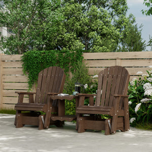 Heritage Double Rock-a-Tee Bench Garden Bench