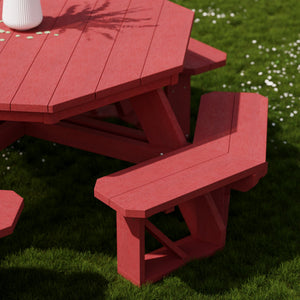Heritage Octagon Picnic Table Picnic Table