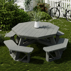 Heritage Octagon Picnic Table Picnic Table