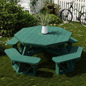 Heritage Octagon Picnic Table Picnic Table