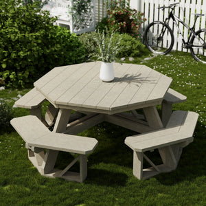 Heritage Octagon Picnic Table Picnic Table