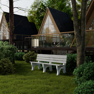 Heritage Park Benches, 4' and 6' Garden Bench