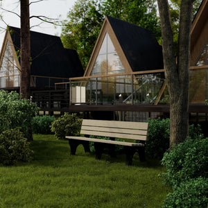 Heritage Park Benches, 4' and 6' Garden Bench