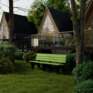 Heritage Park Benches, 4' and 6' Garden Bench