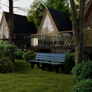 Heritage Park Benches, 4' and 6' Garden Bench