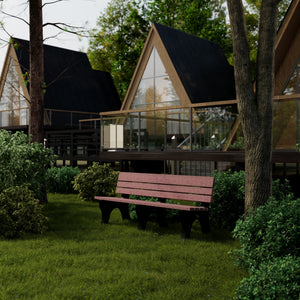 Heritage Park Benches, 4' and 6' Garden Bench