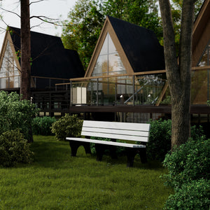 Heritage Park Benches, 4' and 6' Garden Bench