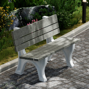 Heritage Park Benches, 4' and 6' Garden Bench