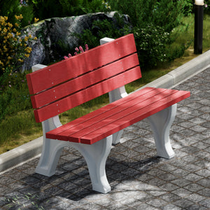 Heritage Park Benches, 4' and 6' Garden Bench