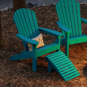 Heritage Sunset Adirondack Chair Garden Bench