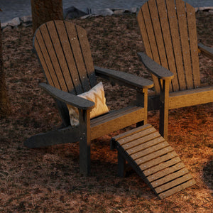 Heritage Sunset Adirondack Chair Garden Bench
