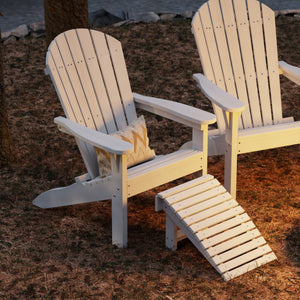 Heritage Sunset Adirondack Chair Garden Bench