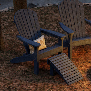 Heritage Sunset Adirondack Chair Garden Bench
