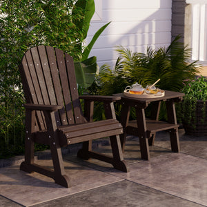 Heritage Two Tier End Table Outdoor Table