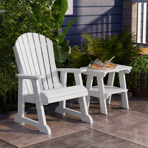 Heritage Two Tier End Table Outdoor Table