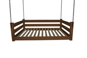 Homestead Hanging Daybed with Rope or Chain - Twin or Full Beds