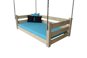 Homestead Hanging Daybed with Rope or Chain - Twin or Full Beds