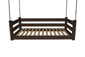 Homestead Hanging Daybed with Rope or Chain - Twin or Full Beds
