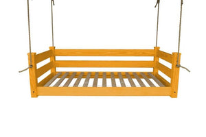 Homestead Hanging Daybed with Rope or Chain - Twin or Full Beds