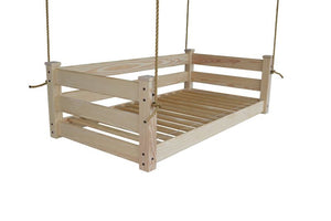 Homestead Hanging Daybed with Rope or Chain - Twin or Full Beds