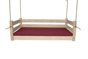 Homestead Hanging Daybed with Rope or Chain - Twin or Full Beds