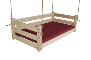 Homestead Hanging Daybed with Rope or Chain - Twin or Full Beds