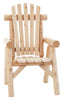 Lakeland Mills Easy In Easy Out Cedar Log Lounge Chair Lounge Chair