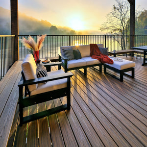 Lanai Deep Seating Collection by LuxCraft Outdoor Glider