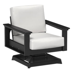Lanai Deep Seating Swivel Rocker Porch Swing Black