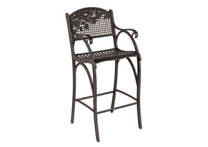 Leaves Pub Chair (Bronze) outdoor furniture