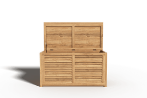 Martha Teak Outdoor Storage Cushion Box Storage Box