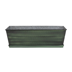 Bloom Box Garden Growing Kit, Medium Green with Wall Brackets Achla Designs