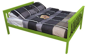 Mission Bed Beds Full / Lime Green Paint