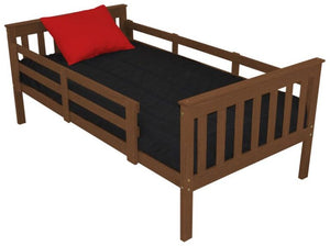 Mission Bed with Safety Rails Beds Twin / Asbury