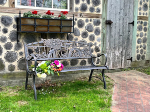 Outdoor Bicycle Bench outdoor furniture