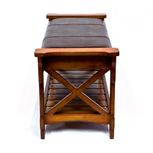 Cherry Wood Classic Accents Entryway Console Half Moon Harp Table All Things Cedar