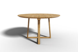 Plaisance Round Teak Outdoor Dining Table Outdoor Table