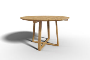 Plaisance Round Teak Outdoor Dining Table Outdoor Table