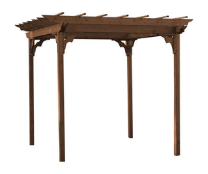 Regallion 6x8 Pergola, 8x8 Pergola and 8x10 Pergola W/Swing Hangars Garden Bench