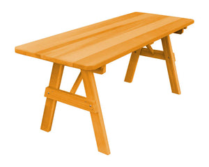 Regallion Crossleg Outdoor Cedar Tables Regallion Furniture