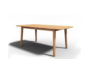Riva Rectangular Teak Outdoor Dining Table Outdoor Table