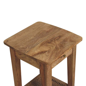 Rope End Table Bench