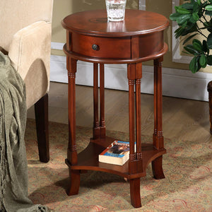 Curved Console Table - Cherry Finish by All Things Cedar All Things Cedar