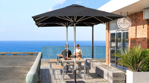 Shadowspec Oasis™ 7’ Square Umbrella / Commercial Market Umbrella Umbrella & Canopy
