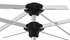 Shadowspec Oasis™ 7’ Square Umbrella / Commercial Market Umbrella Umbrella & Canopy